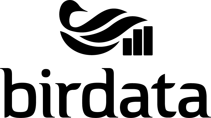 Birdata logo black